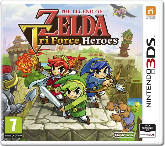 Comprar Legend of Zelda: Tri Force Heroes (DE/Multi in Game) 3DS Estándar