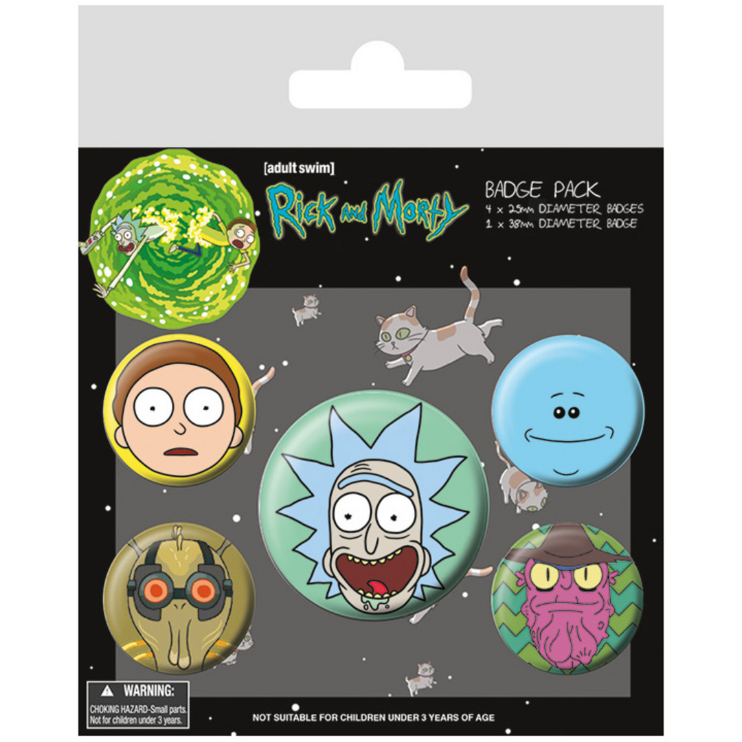 Badge Pack Rick & Morty