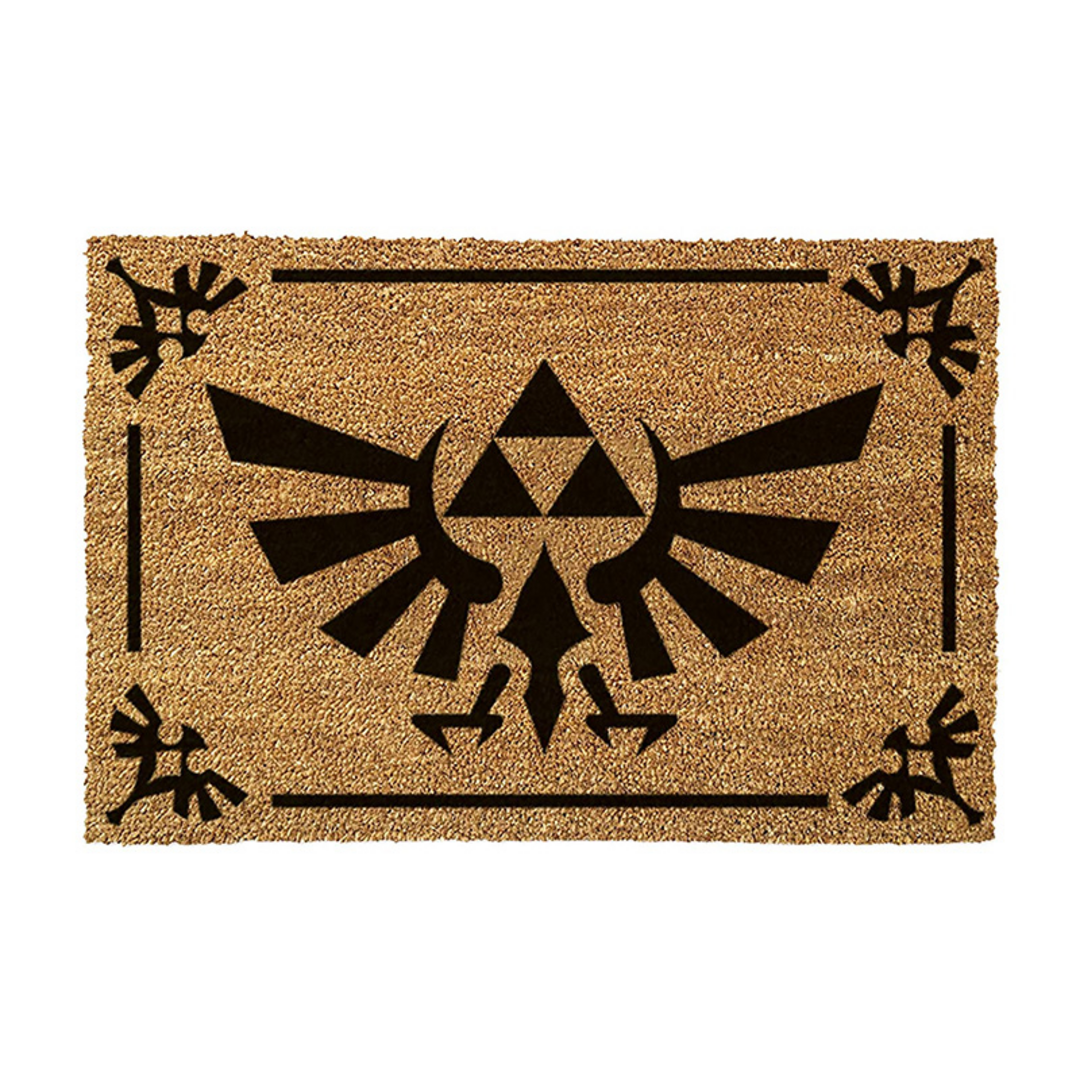 The Legend Of Zelda - Felpudo Triforce Black