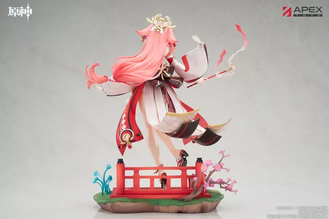 Reservar Figura Yae Miko Genshin Impact Astute Amusement Ver. 1/7 Apex Innovation Figuras Estándar
