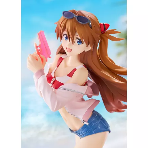 Reservar Figura Asuka Shikinami Langley Rebuild of Evangelion Beach Queens Pop Up Parade L Figuras Estándar