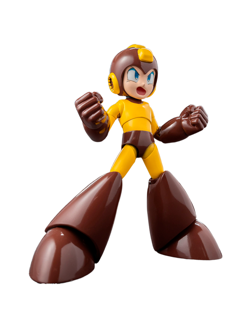 Figura mega man / rockman (metal blade version) estatua pvc mega man mdlx action figure 10 cm