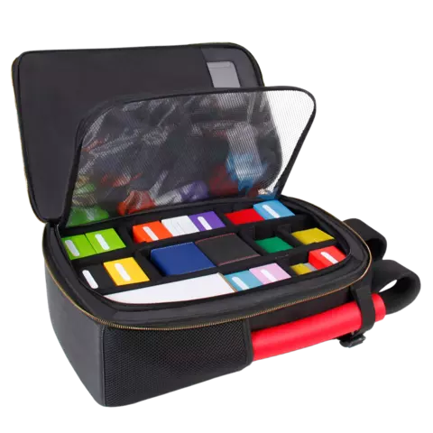 Mochila para cartas coleccionables Negra Enhance TCG Series