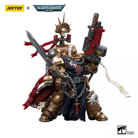Reservar Figura Alto Mariscal Helbrecht de los Black Templars - Warhammer 40K JoyToy Figuras Estándar