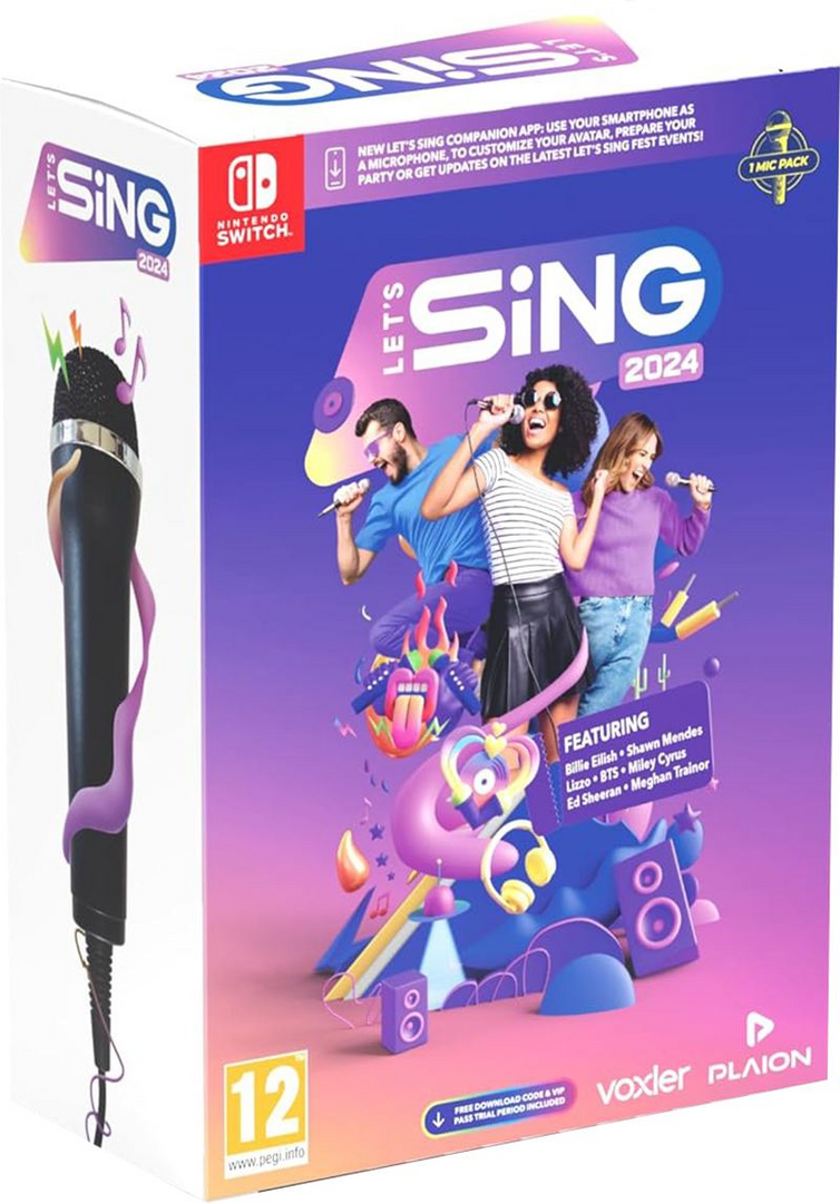 Let's Sing 2024 + Mic