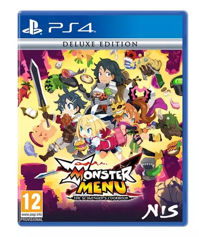 Carátula de Monster Menu: The Scavenger’s Cookbook - Deluxe Edition (Import) para PS4 (edición PAL España)