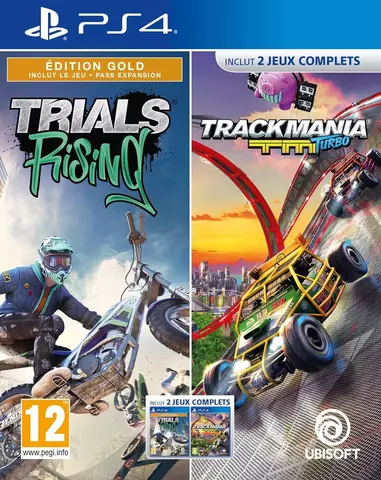 Comprar Trials Rising Gold Edition + Trackmania Turbo (FR/Multi in Game) PS4 Bundle Edition