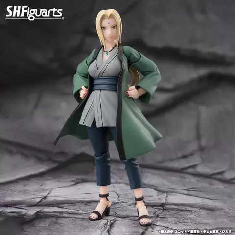 Reservar Figura Tsunade Naruto Shippuden SH Figuarts Tamashii Figuras Estándar