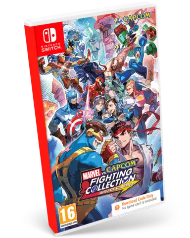 Reservar Marvel vs Capcom Fighting Collection: Arcade Classics - (Código de Descarga) Switch Estándar | Código Descarga