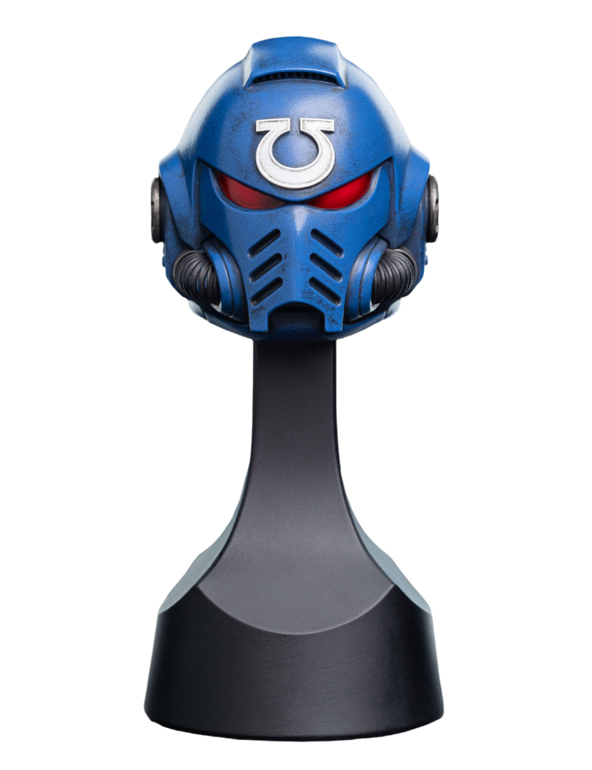 Weta Workshop Mini Prop Replica - Warhammer 40,000 - Casco miniatura Ultramarines