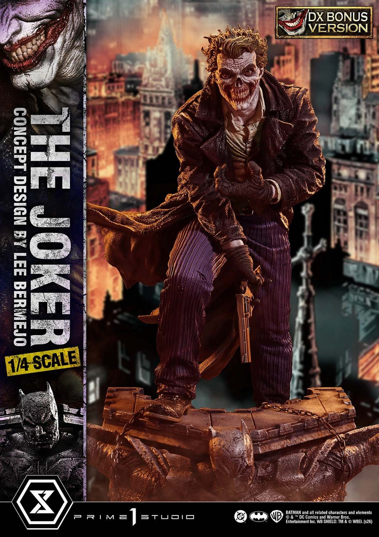 Estatua the joker dc comics ultimate premium concept by lee bermejo deluxe bonus ver. 1/4 prime 1 studio