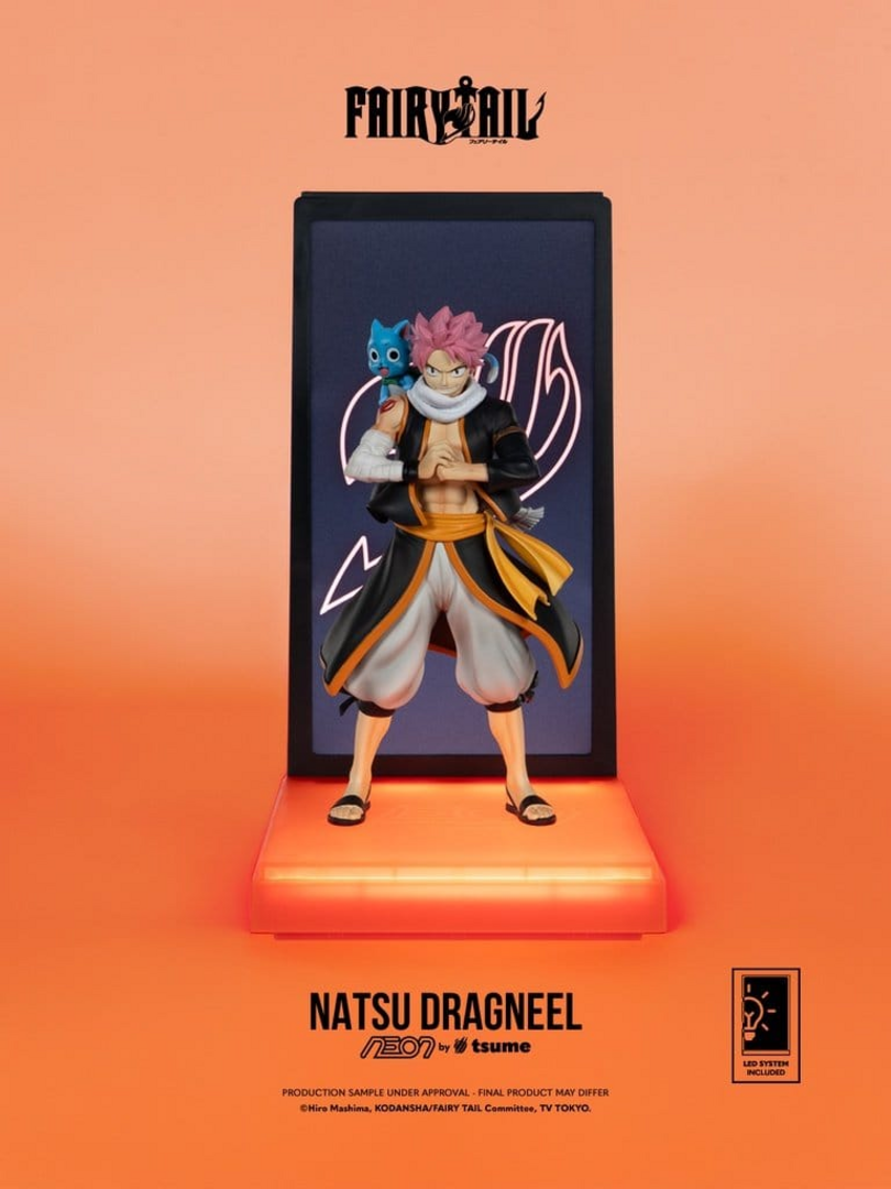 Figura natsu dragneel fairy tail 1/9 neon tsume