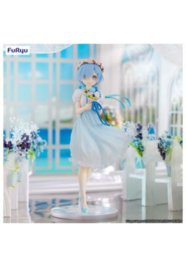 Rem Bridesmaid Ver. Fig. 21 cm Re:Zero Starting Life In Another World Trio Try It
