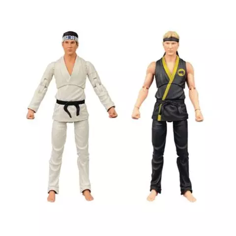 Comprar Set 2 Figuras Johnny & Daniel 18 cm Cobra Kai All Valley Figuras