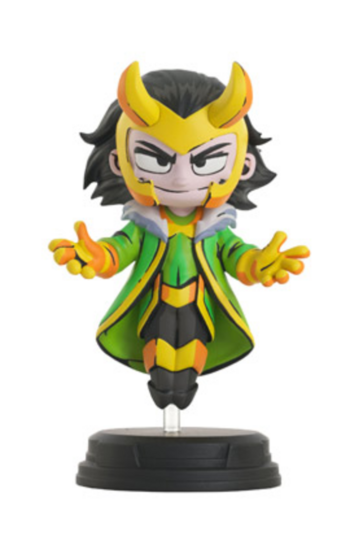 Loki Estatua Resina 10 cm Marvel Animated Style