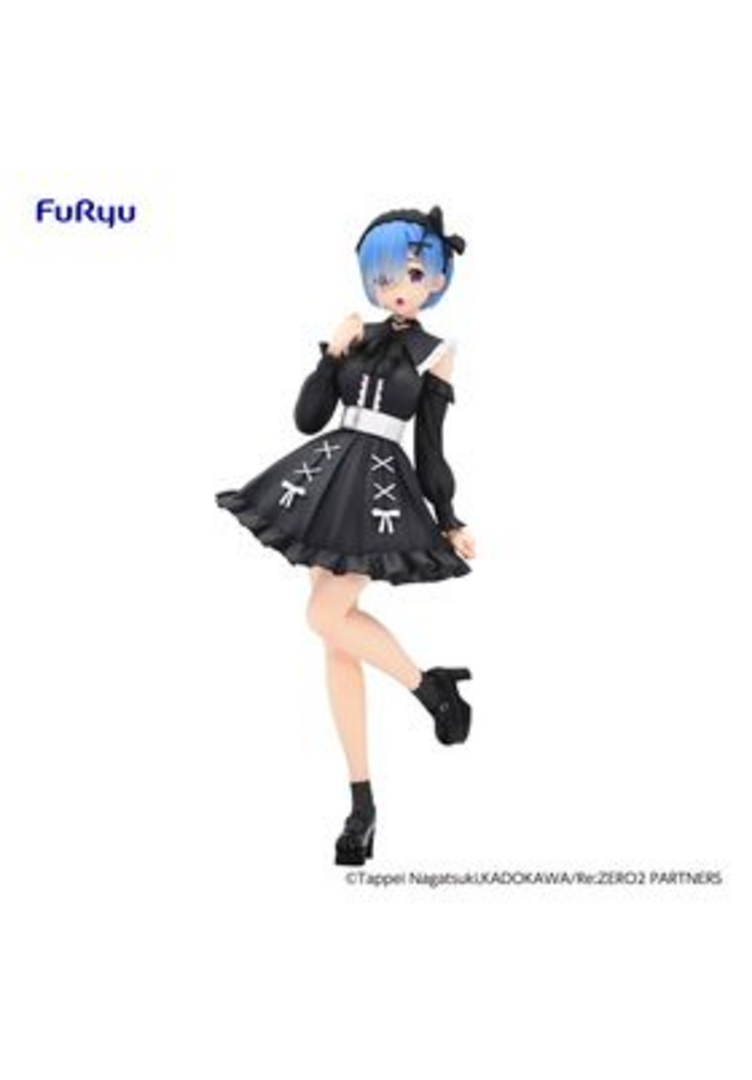Rem Girly Outfit Fig. 21 cm Re: Zero Starting Life In Another World Trio Try It
