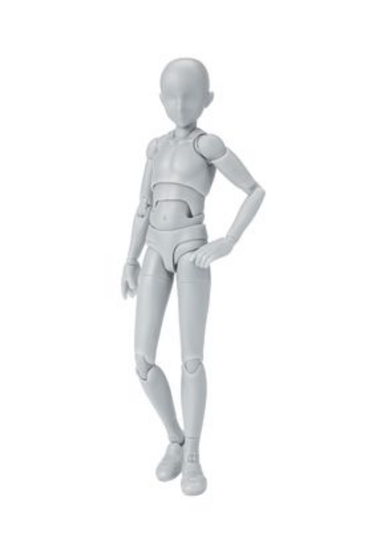 Hombre -school life- edition dx set (gray color ver.) fig. 13,5 cm body-kun sh figuarts