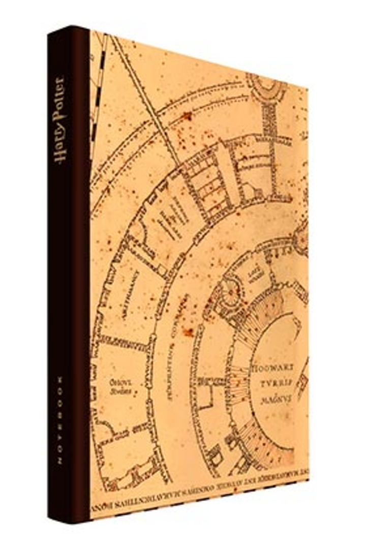 SD toys Libreta con Luz Harry Potter Mapa Merodeador, Color Marrón, Dimensiones 15 x 20 cm