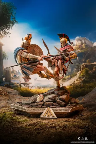 Reservar Diorama Resina Alexios Assassin's Creed: Odyssey Spartan Kick 1/6 Pure Arts Dioramas y escenarios