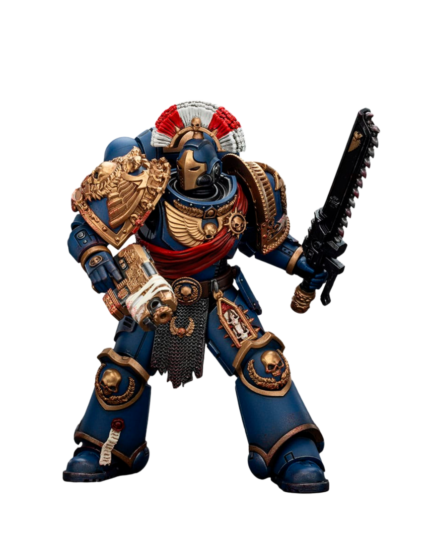Figura ultramarines relic secundus armor warhammer 40.000 space marine 2 joytoy