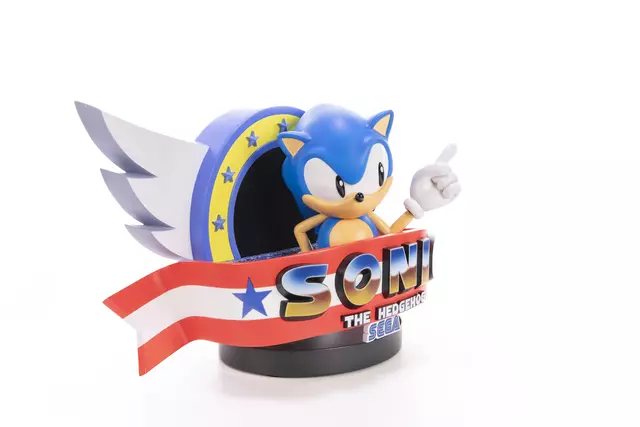 Reservar Figura Resina Sonic Sonic The Hedgehog Tittle Screen First 4 Figures 21cm Figuras