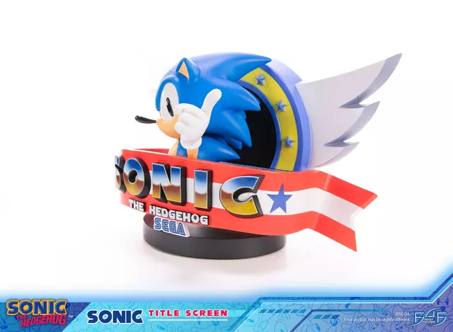 Reservar Figura Resina Sonic Sonic The Hedgehog Tittle Screen First 4 Figures 21cm Figuras