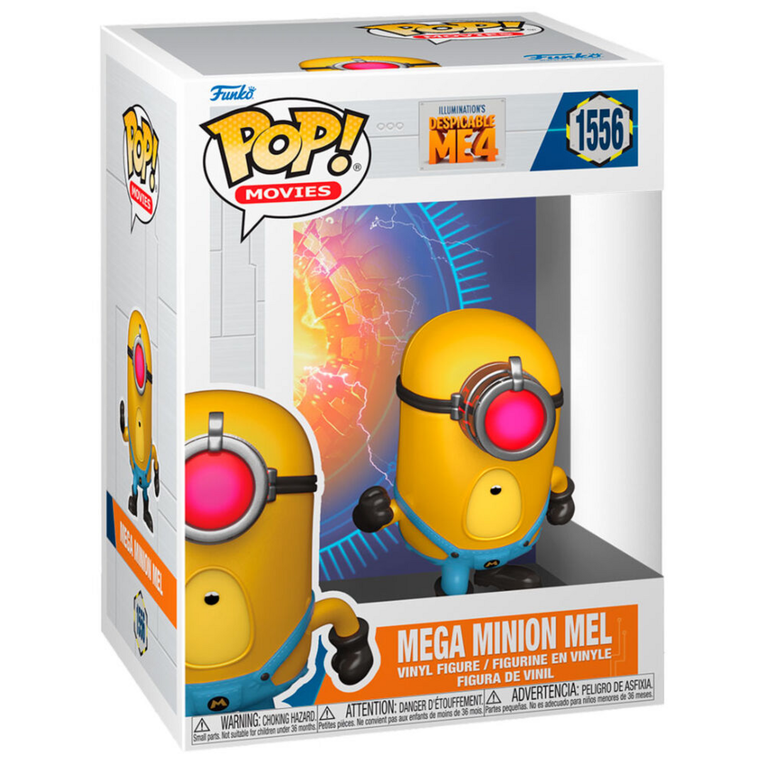 Funko Pop! Movies: Despicable Me 4 - Super Mel - Figura de Vinilo Coleccionable - Idea de Regalo- Mercancia Oficial - Juguetes para Niños y Adultos - Movies Fans - Muñeco para Coleccionistas