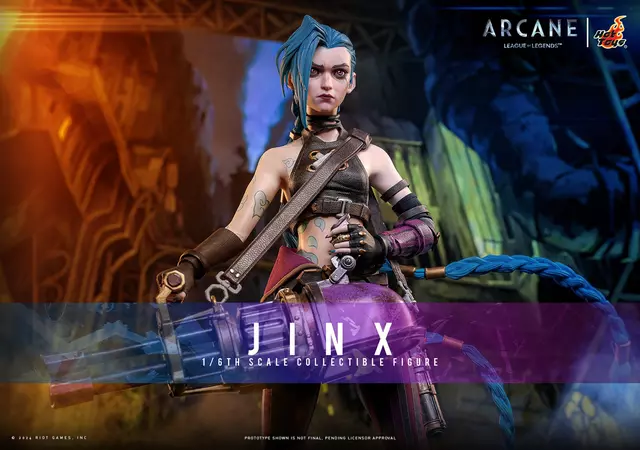 Reservar Figura Jinx Arcane League of Legends 1/6 Hot Toys Figuras Estándar