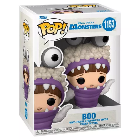 Comprar Figura POP Monsters Inc 20th Boo with Hood Up Figuras Estándar