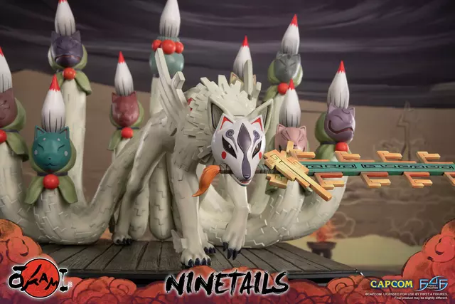 Reservar Estatua Resina Ninetails Ōkami First 4 Figures Estatuas Premium