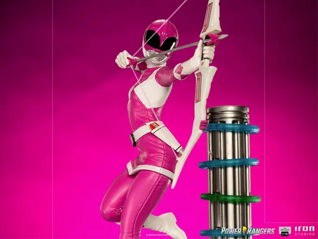 Comprar Figura Art Scale Mighty Morphin Power Rangers Ranger Rosa Figuras