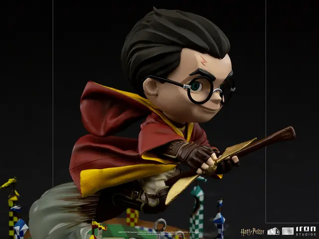 Comprar Figura Minico Harry Potter En Partido Quidditch Figuras