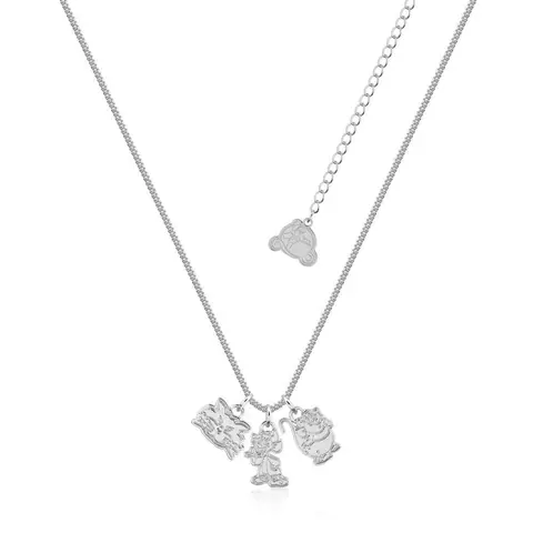 Comprar Colgante Disney La Cenicienta Jaq Gus & Lucifer Baño De Oro Blanco 