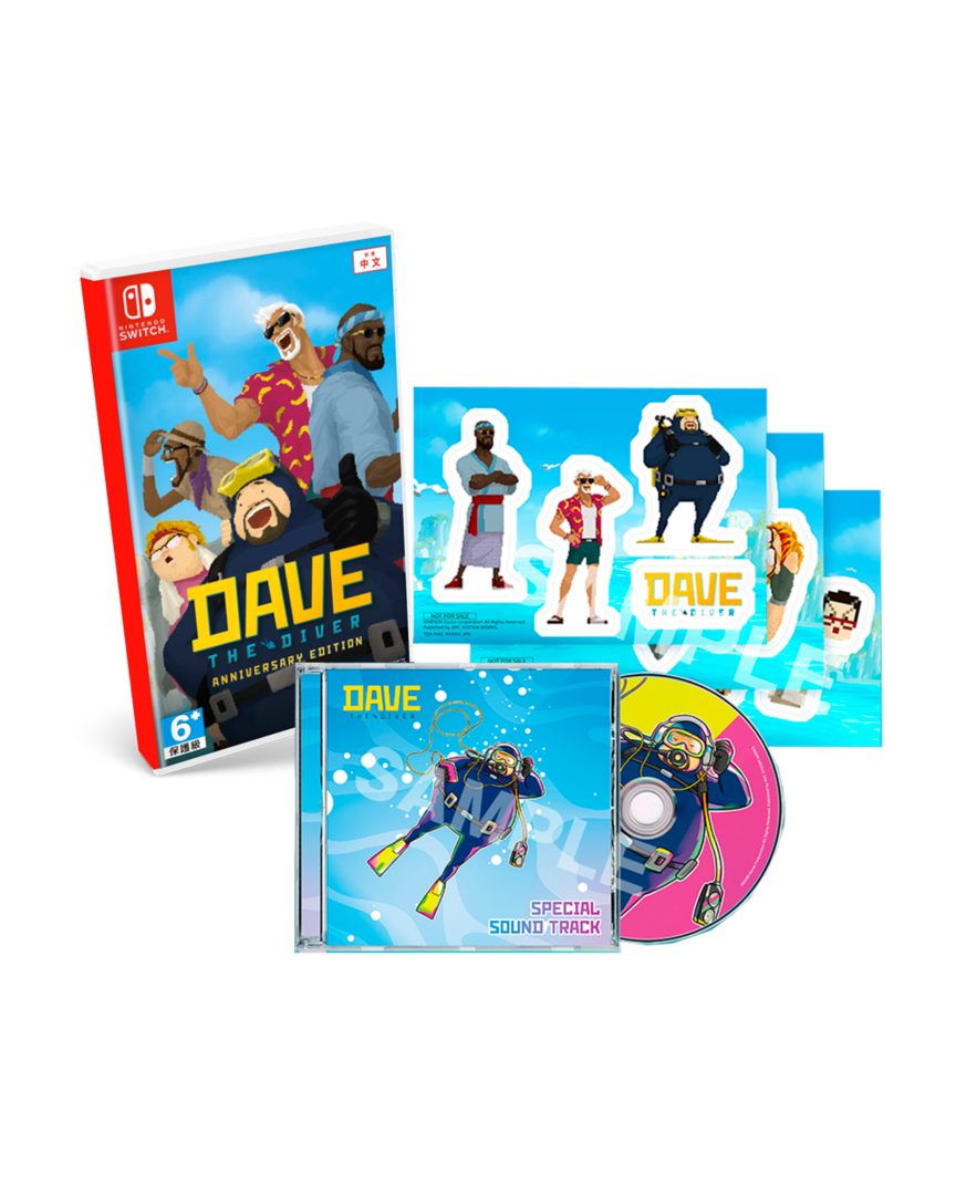 Dave the diver edición aniversario