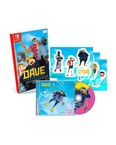 Comprar Dave The Diver Edición Aniversario Switch Estándar - ASIA