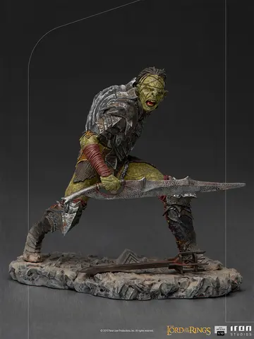 Comprar Figura Art Scale El Señor De Los Anillos Orco Swordsman Figuras