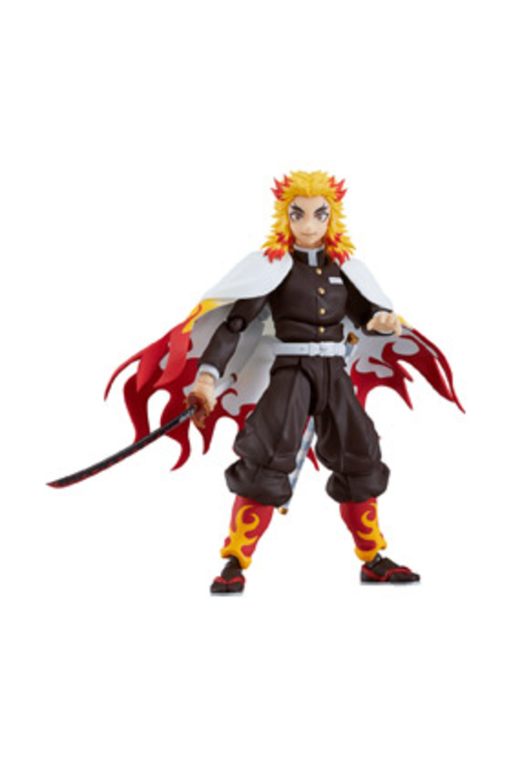 Figura kyojuro rengoku 15,5 cm kimetsu no yaiba figma