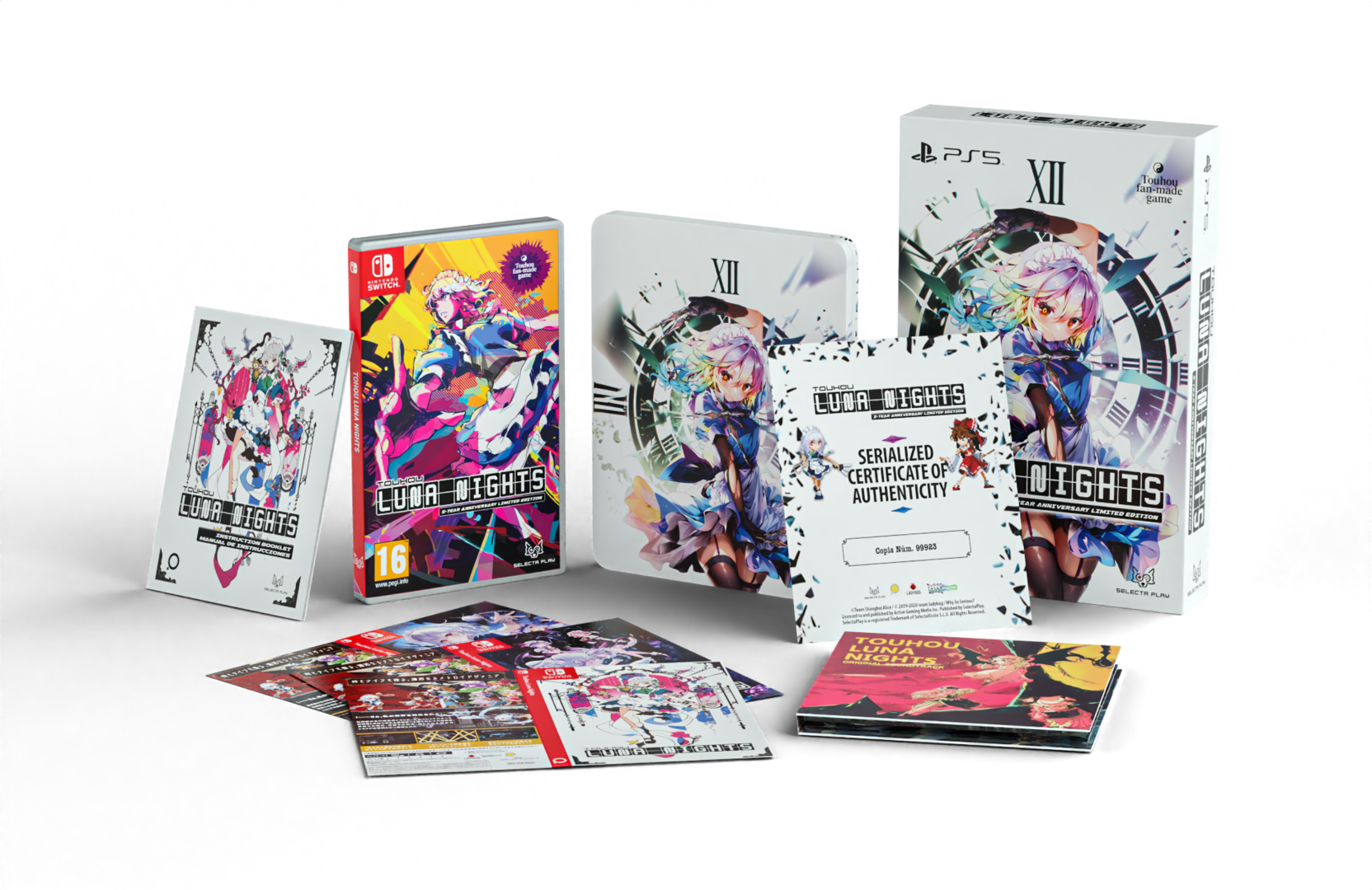Touhou luna nights: 5-year anniversary limited edition