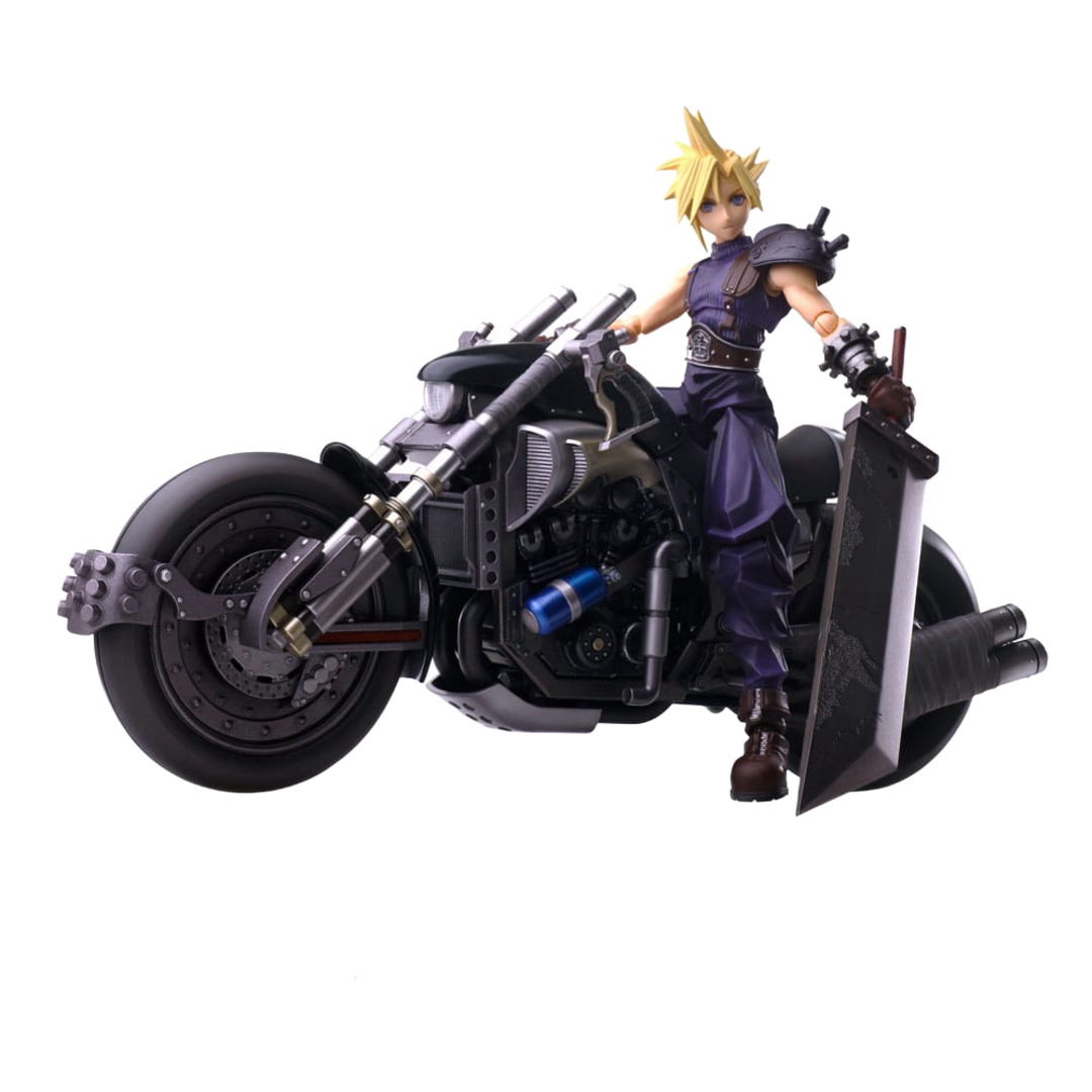 Figura Final Fantasy VII Cloud Strife & Hardy-Daytona 15 cm