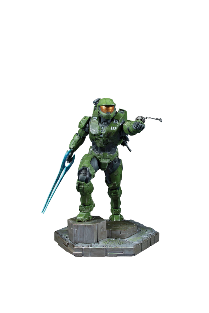 Figura master chief gancho halo infinite dark horse