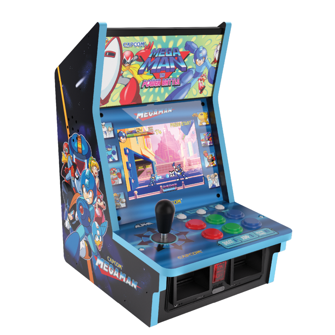 Consola evercade alpha mega man bartop arcade
