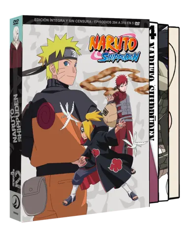 Comprar Naruto Shippuden Box 12 Episodios 294 a 319 Edición DVD Box 12 DVD