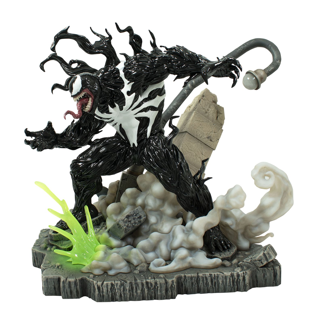 Diorama venom 33 cm dlx pvc spider-man 2 marvel gamerverse gallery