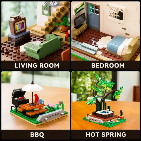 Comprar Forest Cabin Set Construccion 27 cm Joyside Series Estándar