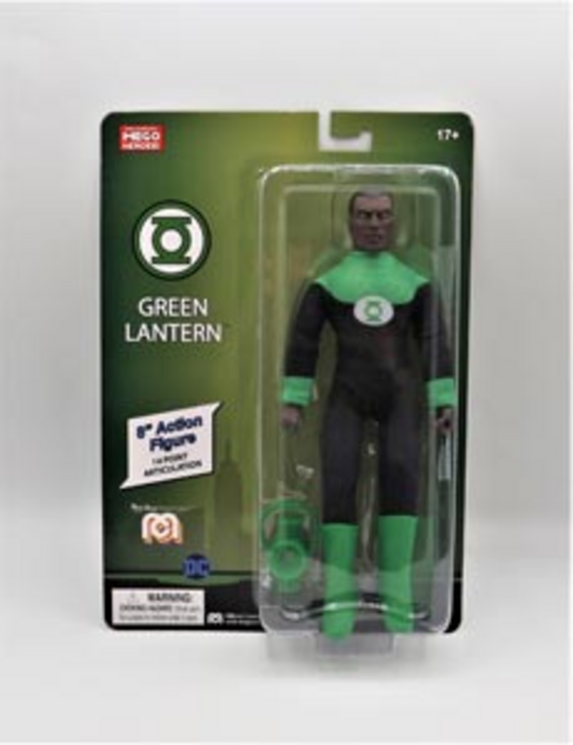 Green Lantern Retro Figura 20 cm Dc Comics Mego