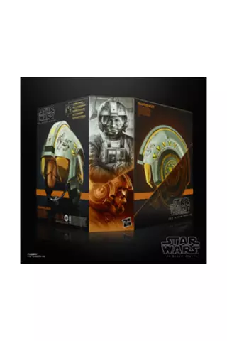 Comprar Casco Electronico Star Wars The Mandalorian Trapper Wolf Serie Black Réplicas Estándar