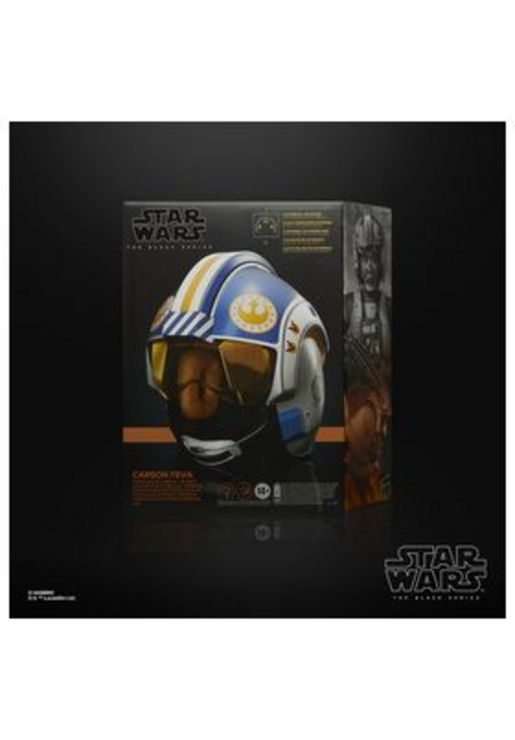 Carson Teva Casco Electronico Replica 1:1 Star Wars: The Mandalorian The Black Series