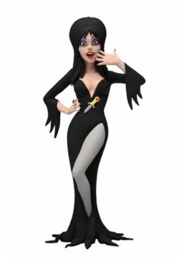 Elvira Toony Terrors Ver. Scale Action Fig. 15 cm Mistress Of The Dark