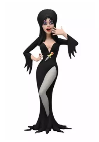 Comprar Elvira Toony Terrors Ver. Scale Action Fig. 15 cm Mistress Of The Dark Figuras
