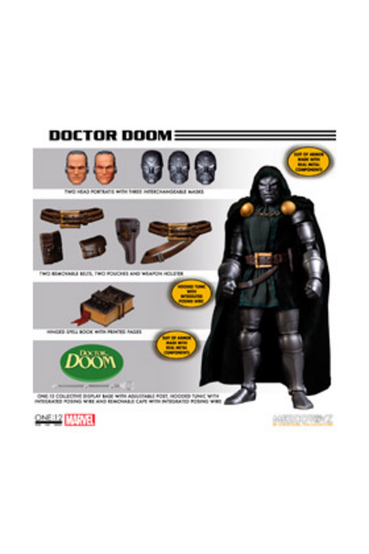Doctor Doom Figura 17 cm Marvel The One:12 Collective